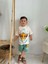 Erkek Çocuk Looney Tunes Lion Bluey Desenli Pamuk Şortlu Takım 2