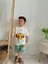 Erkek Çocuk Looney Tunes Lion Bluey Desenli Pamuk Şortlu Takım 3