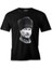 Atatürk - Portre Apolet Siyah Erkek Tshirt 1