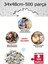 The Notebook (2004) Film Posterinin 500 Parça Puzzle Yapbozu 5