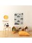 Bulutlar Minimalist Kanvas Tablo - Bebek Odası Dekorasyon - Çocuk Odası Tablo 2