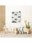 Bulutlar Minimalist Kanvas Tablo - Bebek Odası Dekorasyon - Çocuk Odası Tablo 3