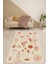 Ay Güneş Yıldız Kaktüs Minimalist Stil Yıkanabilir Kaymaz Taban Leke Tutmaz Salon Halısı Yoluk 2