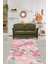 Suluboya Vintage Soft Çiçekli Yıkanabilir Kaymaz Taban Leke Tutmaz Salon Halısı 1