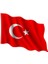 Türk Bayrağı Alpaka Kumaş 20 x 30 cm 10 Adet 1