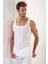 Erkek Atlet Paçalı Boxer Takım Pamuk Beyaz - 2xl 1