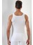 Erkek Ribana Atlet Pamuklu Beyaz - 2xl 4