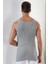 Erkek Ribana Atlet Pamuklu Gri - Xl 4