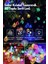 50 Top Ledli Solar Kristal Bahçe Dekorasyon Aydınlatma Rgb Işık Güneş Enerjili 2
