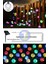 50 Top Ledli Solar Kristal Bahçe Dekorasyon Aydınlatma Rgb Işık Güneş Enerjili 3