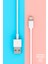 1 Metre Lightning USB A Şarj Kablosu - Akım Koruma ve Güvenlik,iphone Uyumlu 3