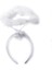 Beyaz Otrişli Tüylü Esnek Yapı Melek Haresi Melek Tacı 1