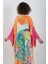 Zelish My Sister Oranj Tavus Kuşu Desenli Kimono 3