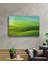Mavi Yeşil Dalgalı Cam Tablo Blue Green Wavy 2