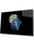 Mavi Balıklar Cam Tablo Blue Fish 1