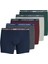 Plus Jacoliver Streç Pamuklu Büyük Beden 5 Pack Boxer Erkek Boxer 12211701 1
