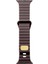 KRD-73 Apple Watch Ultra 49MM Uyumlu Şerit Tasarım Lüx Silikon Kordon 1