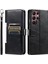 Samsung Galaxy S22 Ultra 6 Kart Yuvaları Kickstand Pu Deri Için Flip Case (Yurt Dışından) 1