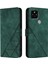Google Piksel 5 Için Kılıf Cüzdan Kapak Kredi Kartı Tutucu Flip Folio Kitap Pu (Yurt Dışından) 5