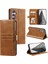 Samsung Galaxy S24 Artı 6 Kart Yuvaları Kickstand Pu Deri Için Flip Case (Yurt Dışından) 1