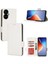 Tecno Camon 19 Cüzdan Kart Yuvaları Için Kılıf Tutucu Pu Deri Yan Toka (Yurt Dışından) 2