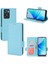 Oppo Için Kılıf A57 4G/A77 4G/A77S Kart Yuvaları Tutucu Manyetik Yan Toka Pu (Yurt Dışından) 3