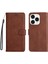 Iphone 14 Için Flip Case Pro Klasik Düz Renk Iş Cüzdan Telefon Kılıfı (Yurt Dışından) 1