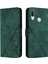 Huawei P20 Lite Için Kılıf Pu Deri Flip Folio Kitap Koruyucu Cüzdan Kart (Yurt Dışından) 1