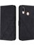 Huawei P20 Lite Için Kılıf Pu Deri Flip Folio Kitap Koruyucu Cüzdan Kart (Yurt Dışından) 1