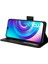 Tcl 30 5g Cüzdan Yan Toka Manyetik Pu Deri Kart Yuvaları Için Kılıf (Yurt Dışından) 3