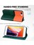 Iphone 7 Için Kılıf Artı/8 Artı Basit Iş Darbeye Cüzdan Deri (Yurt Dışından) 3