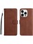 Iphone 15 Pro Için Flip Case Yüksek Kaliteli Deri Iş Cüzdan Telefon (Yurt Dışından) 4