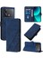 Xiaomi Poco X6 Neo 5g Için Kılıf Cüzdan Kapak Çevirin Folio Kitap Koruyucu Pu (Yurt Dışından) 5