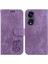 Oppo Için Kılıf Oppo 8t 5g Kart Cep Flip Folio Tutucu Kapak Kabartmalı Sevimli (Yurt Dışından) 1