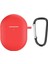 - Xiaomi Redmi Buds 3 Pro / Airdots 3 Pro Uyumlu Silikon Kılıf - Kopçalı Kulaklık Kılıfı 1