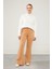 Camel Geniş Paça Beli Lastikli Spor Pantolon 2