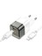 Süper Hızlı 20W 1x Type-C Şarj Başlığı ve 1 mt 20W Type C To Lightning Kablolu Şarj Aleti 1