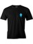 Ateş ve Su - Su Kız Siyah Erkek Tshirt 1