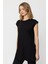 Fashion Sıfır Yaka Uzun Basic Tunik Bluz 2