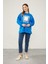 Saks Varak Baskılı Sweatshirt 2