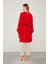 Kırmızı Belli Kendinden Büzgülü Tunik 5
