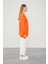 Oranj Pul Işlemeli Baskılı Sweatshirt 5