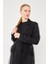 Siyah Tüy Detaylı Şifon İçli İkili Takım 2