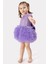 Balon Elbise Mor MDVK124 3