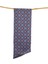 Mavi Twill Üçgen Fular 26X135 cm 1