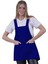 Saks Mavisi Çift Cepli Basic Çok Amaçlı Önlük Apron Şef Barista Ressam Işçi Mutfak Önlüğü 3
