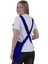 Saks Mavisi Çift Cepli Basic Çok Amaçlı Önlük Apron Şef Barista Ressam Işçi Mutfak Önlüğü 5