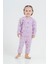 %100 Pamuk Mevsimlik Kız Çocuk Pijama 1