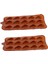 2 Adet Fudge Mousse Kalıp Pasta Kalıbı Balık Tankı Arka Plan Şeker Kalıpları Pişirme Için Kalıp Tatlılar Şeker Kalıbı Çikolata Daldırma Kalıbı Buz Bloğu Kalıbı Bisküvi Çikolata Kal (Yurt Dışından) 1