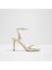 Sake Sandalet Orta Boy Topuklu Sandalet - Gold 1